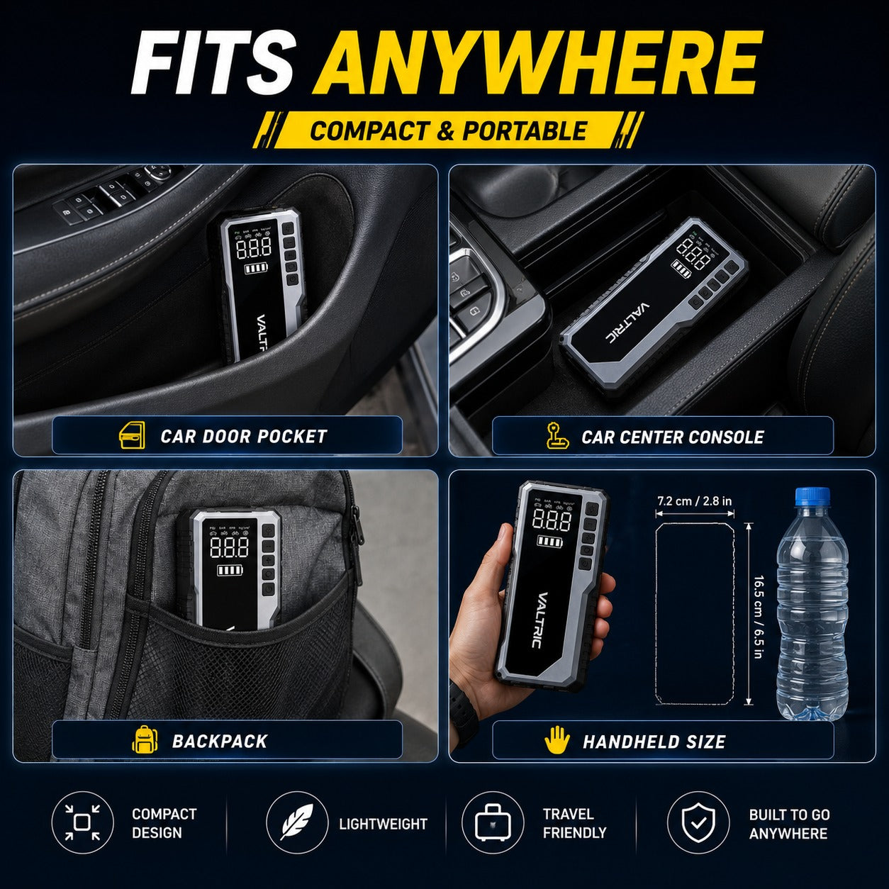 VALTRIC AirMax 4 in 1 Smart Tire Inflator