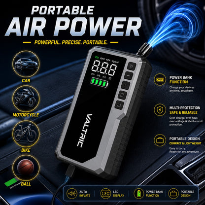 VALTRIC AirMax 4 in 1 Smart Tire Inflator