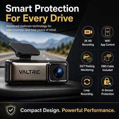 VALTRIC Vision 1 Smart Dashcam
